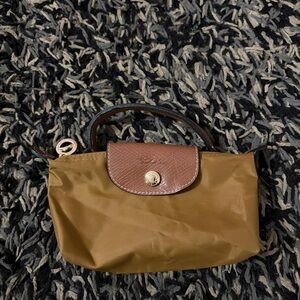Longchamp Le Pliage Original Pouch with Handle Mini Bag/Clutch